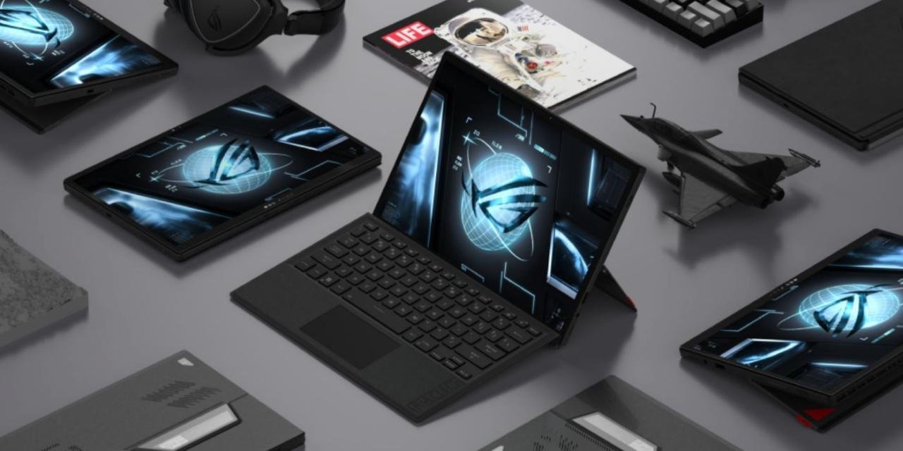 Asus ROG z13 gaming tablet graphic